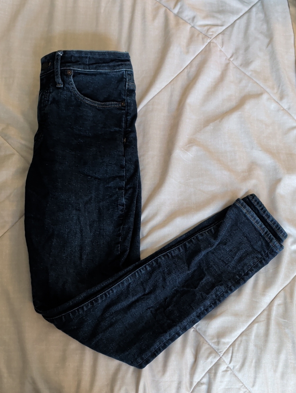 Womens Madewell Curvy High Rise Skinny Jean 27T